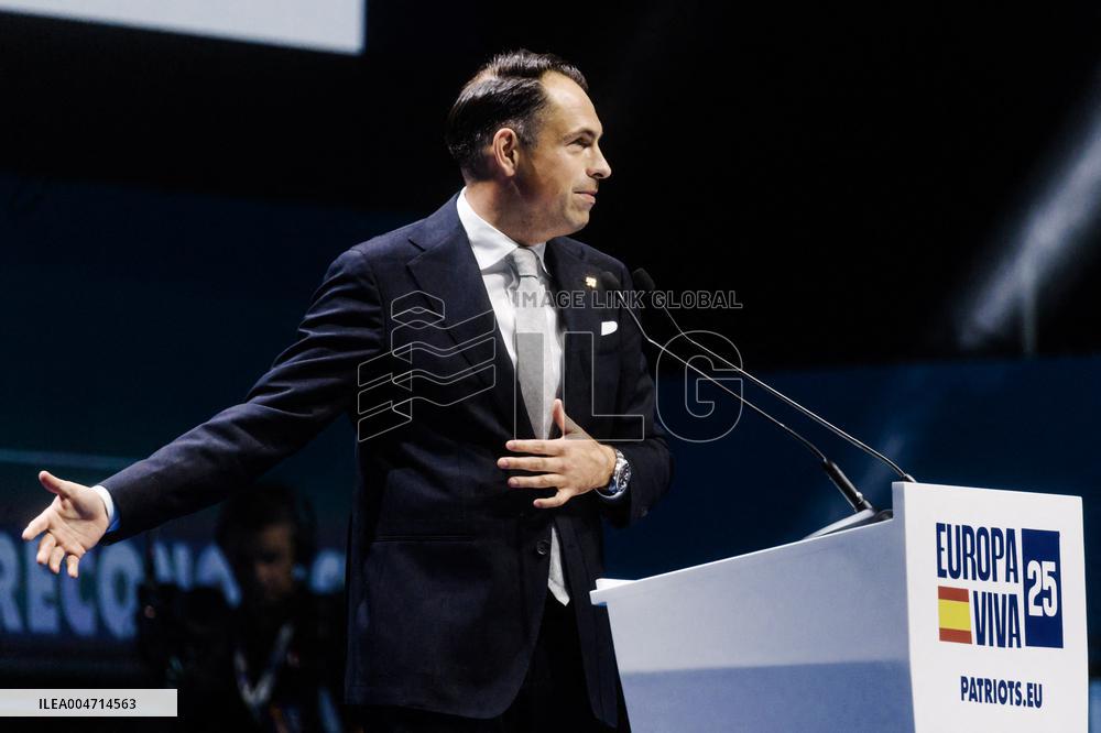 VOX Celebrates Europe Viva 2025 - Madrid