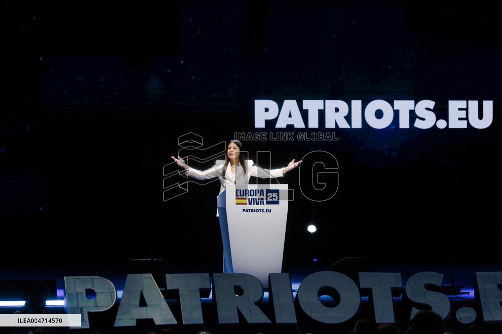 VOX Celebrates Europe Viva 2025 - Madrid