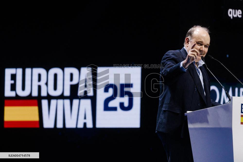 VOX Celebrates Europe Viva 2025 - Madrid