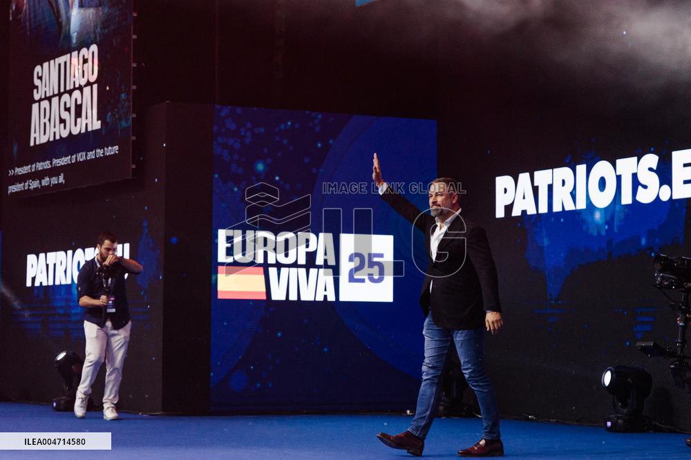 VOX Celebrates Europe Viva 2025 - Madrid