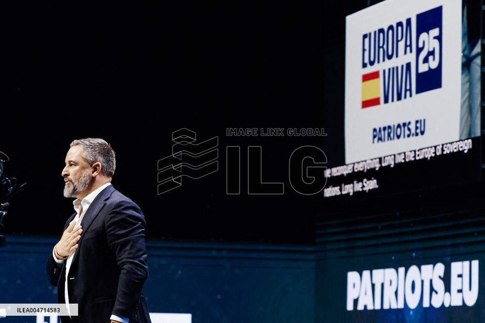 VOX Celebrates Europe Viva 2025 - Madrid