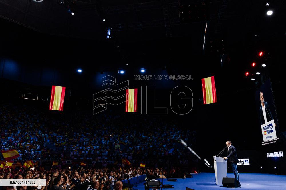 VOX Celebrates Europe Viva 2025 - Madrid