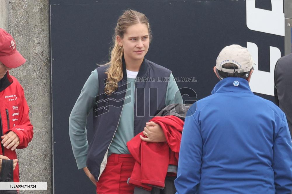 Don Juan Carlos Goes Sailing in Sanxenxo - Spain