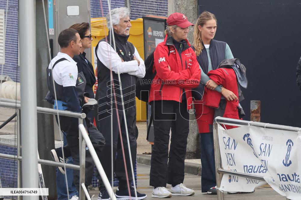 Don Juan Carlos Goes Sailing in Sanxenxo - Spain