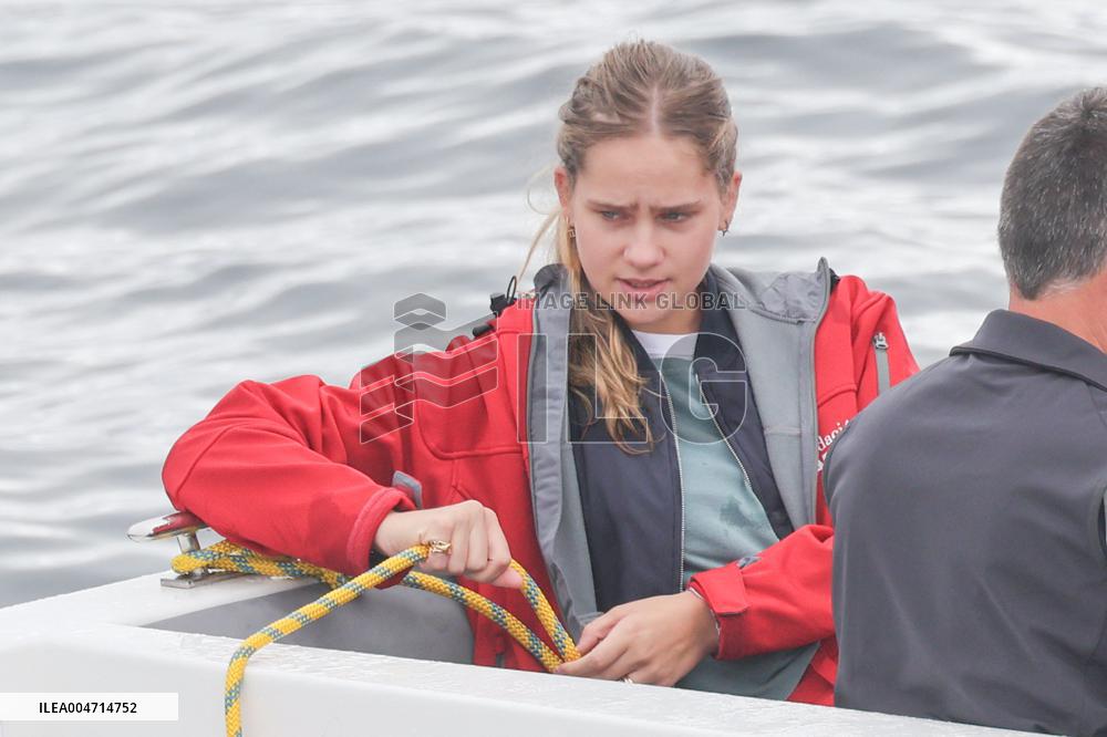 Don Juan Carlos Goes Sailing in Sanxenxo - Spain