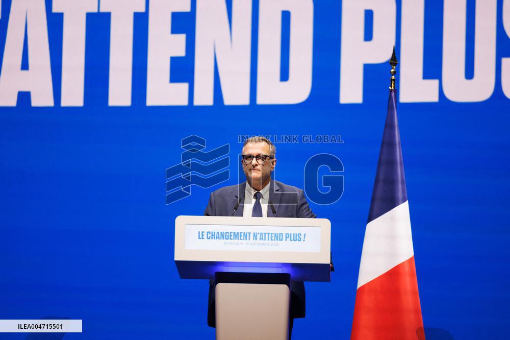 Rassemblement National meeting - Bordeaux