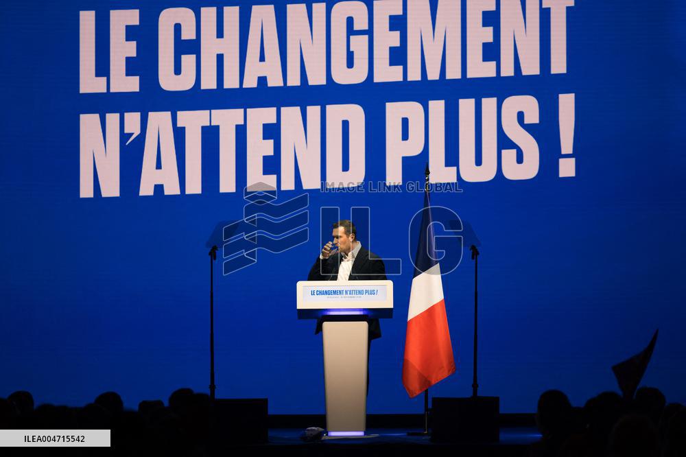 Rassemblement National meeting - Bordeaux