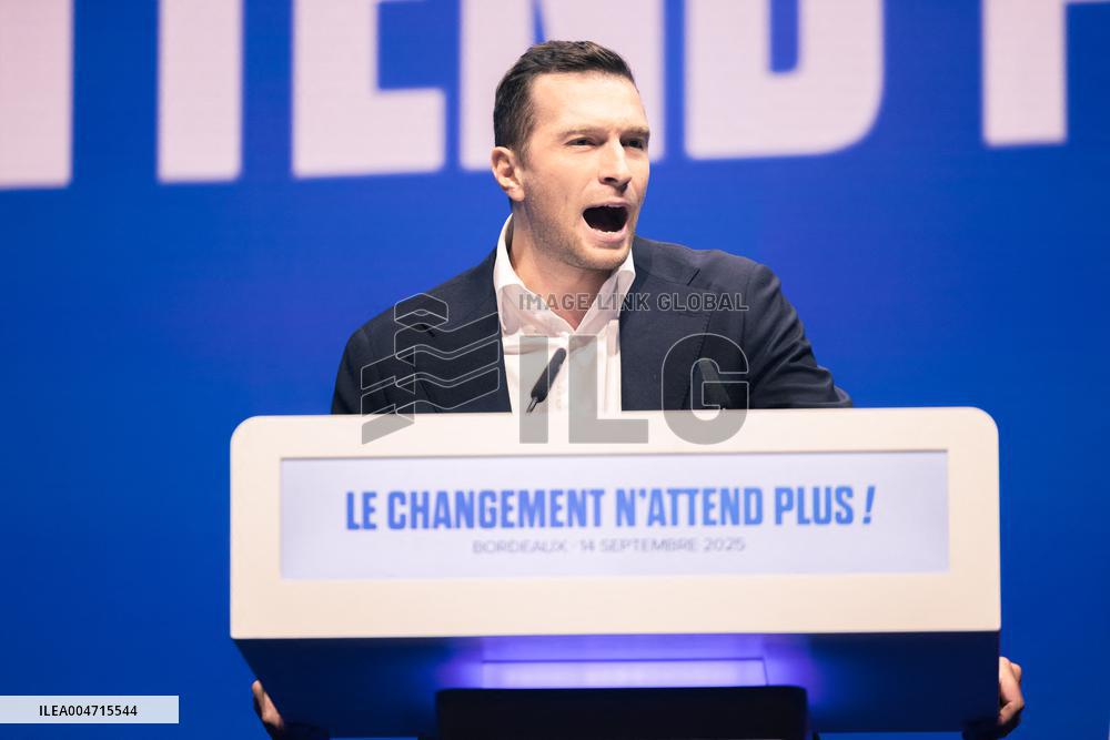 Rassemblement National meeting - Bordeaux
