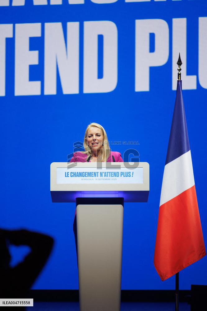 Rassemblement National meeting - Bordeaux