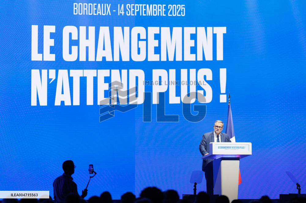 Rassemblement National meeting - Bordeaux