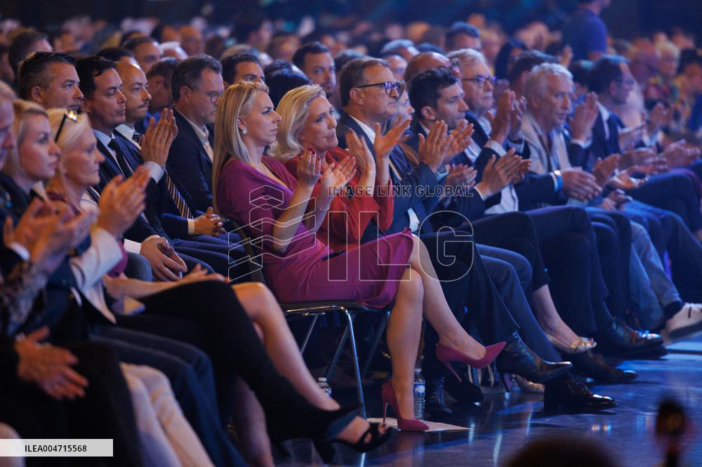 Rassemblement National meeting - Bordeaux