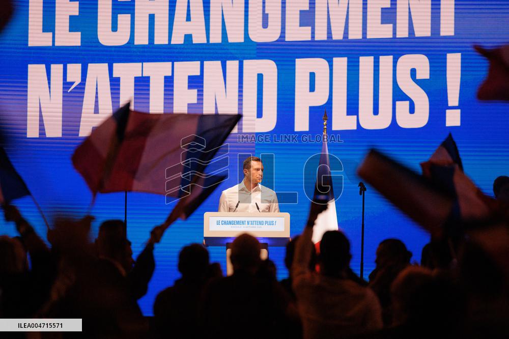 Rassemblement National meeting - Bordeaux