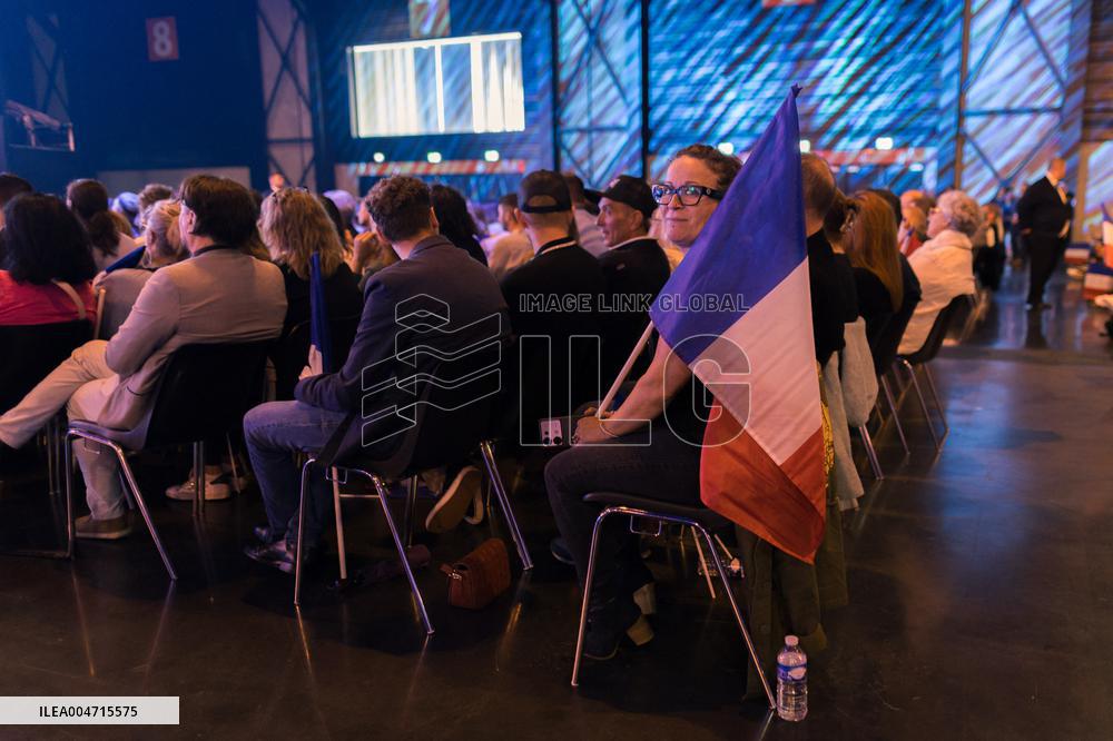 Rassemblement National meeting - Bordeaux