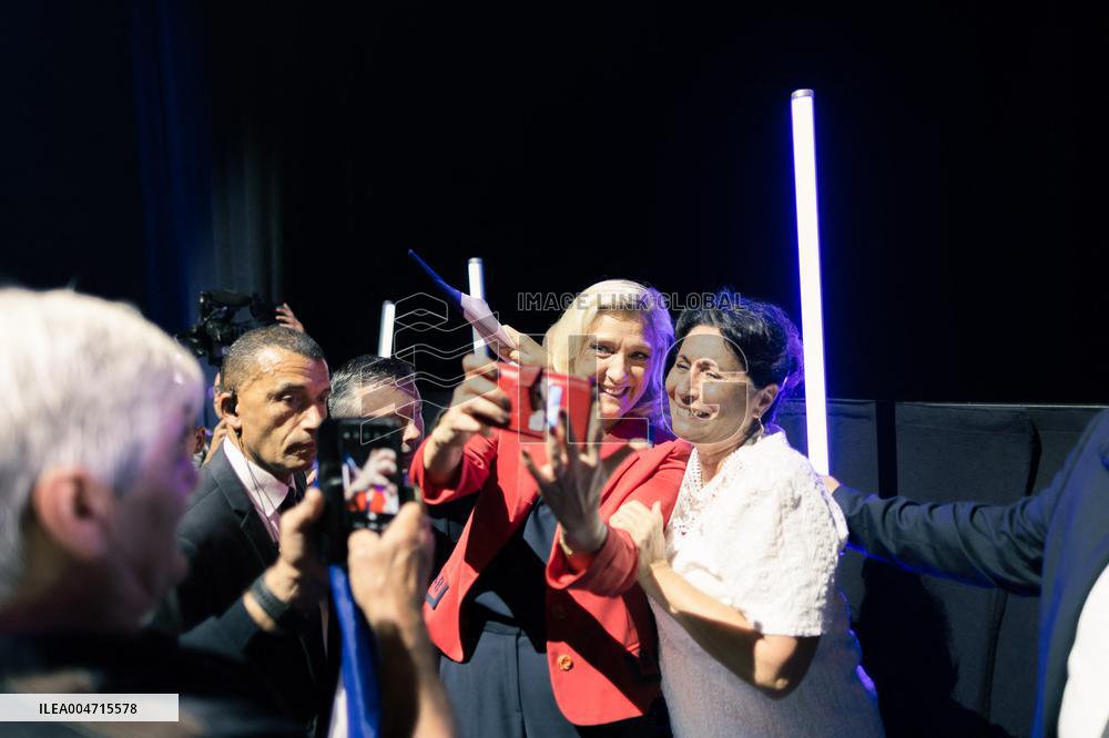Rassemblement National meeting - Bordeaux