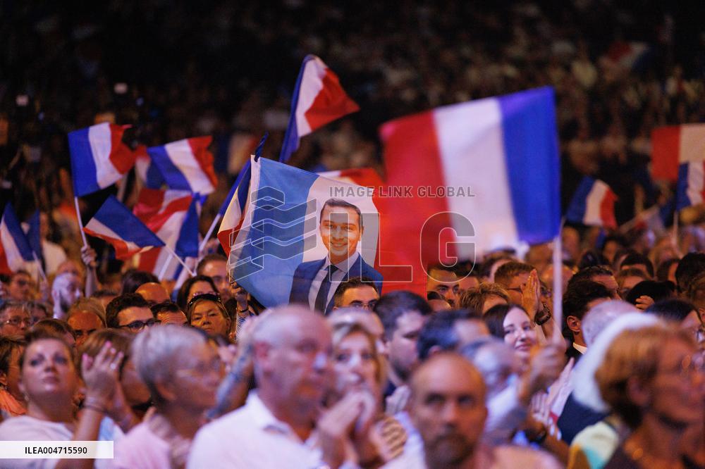 Rassemblement National meeting - Bordeaux