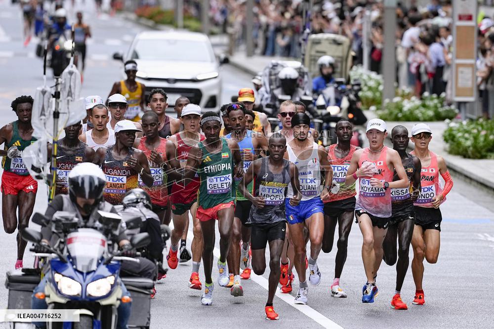 Athletics: World championships in Tokyo