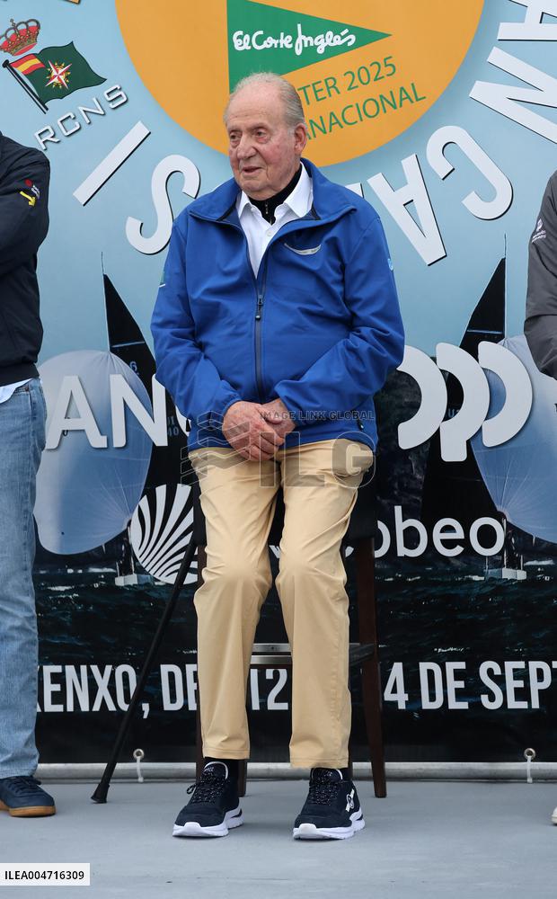 Awards Ceremony of the X Regata Rey Juan Carlos-El Corte Ingles Master - Sanxenxo