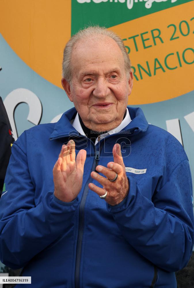 Awards Ceremony of the X Regata Rey Juan Carlos-El Corte Ingles Master - Sanxenxo