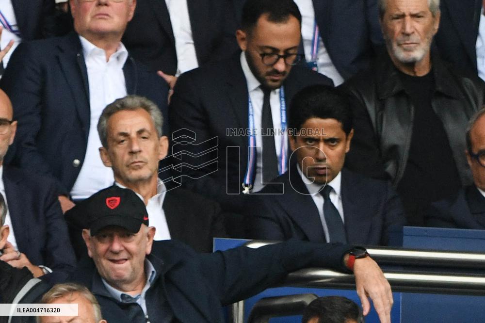 Nicolas Sarkozy At PSG v RC Lens - Paris