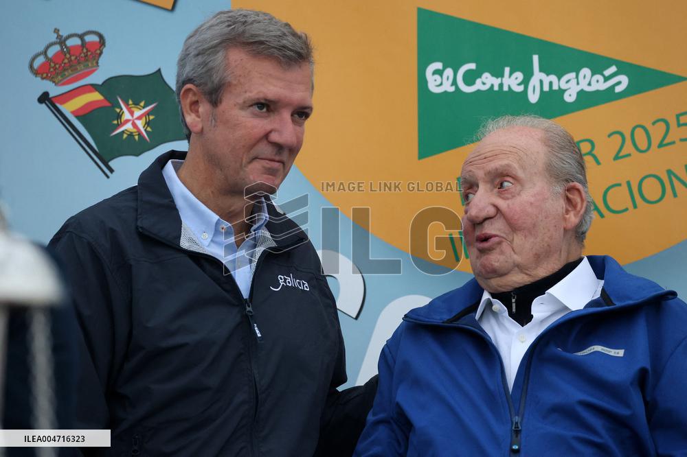 Awards Ceremony of the X Regata Rey Juan Carlos-El Corte Ingles Master - Sanxenxo