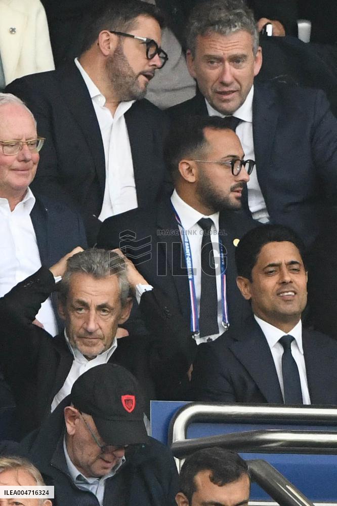 Nicolas Sarkozy At PSG v RC Lens - Paris