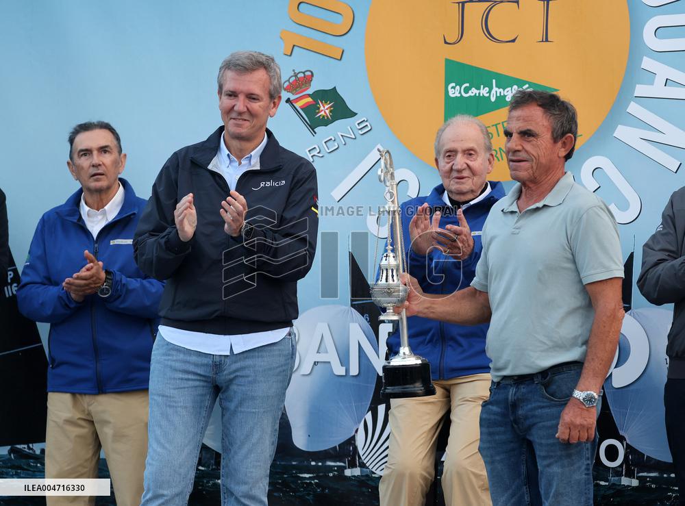 Awards Ceremony of the X Regata Rey Juan Carlos-El Corte Ingles Master - Sanxenxo