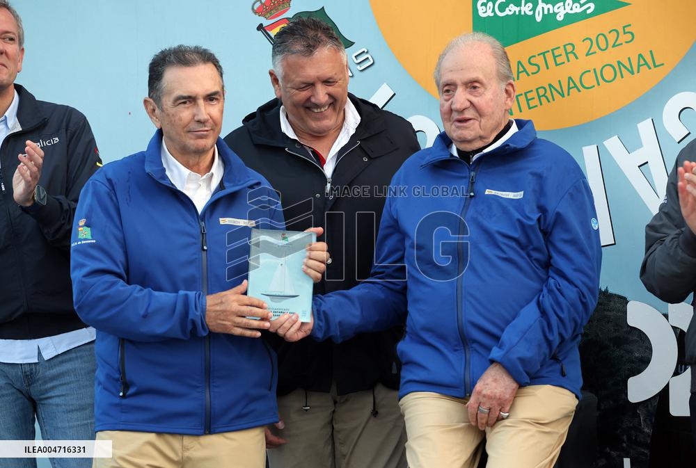 Awards Ceremony of the X Regata Rey Juan Carlos-El Corte Ingles Master - Sanxenxo