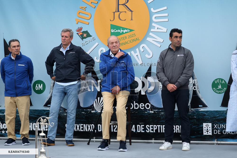 Awards Ceremony of the X Regata Rey Juan Carlos-El Corte Ingles Master - Sanxenxo