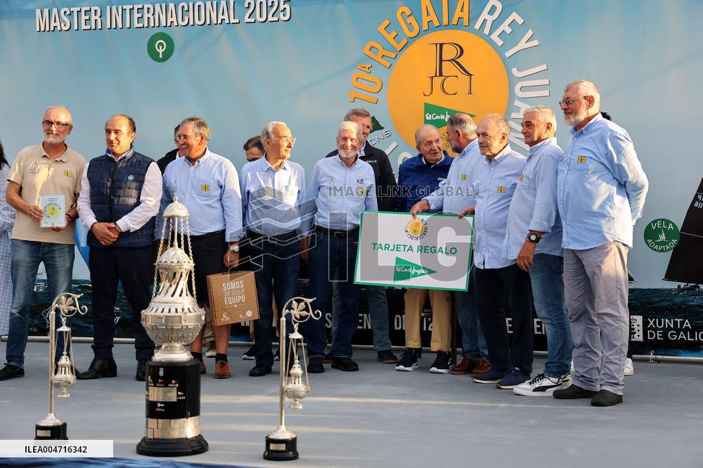 Awards Ceremony of the X Regata Rey Juan Carlos-El Corte Ingles Master - Sanxenxo