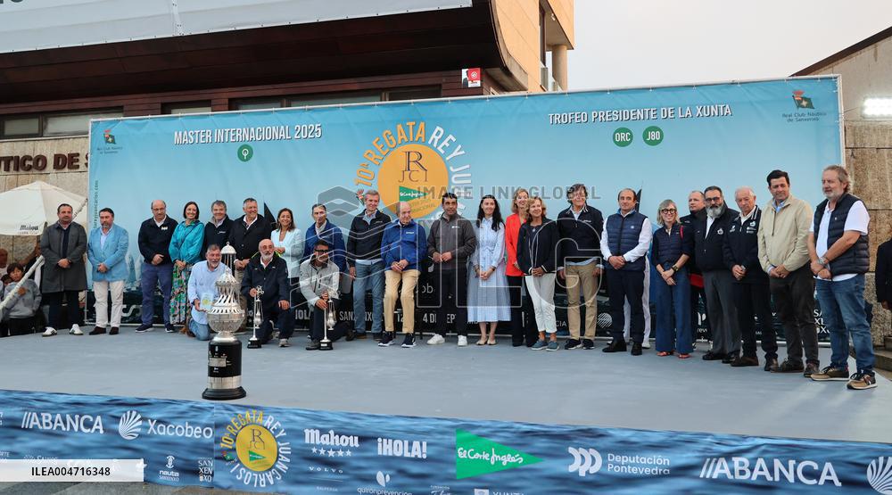 Awards Ceremony of the X Regata Rey Juan Carlos-El Corte Ingles Master - Sanxenxo