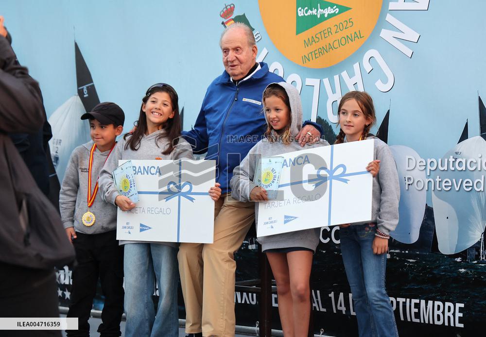 Awards Ceremony of the X Regata Rey Juan Carlos-El Corte Ingles Master - Sanxenxo