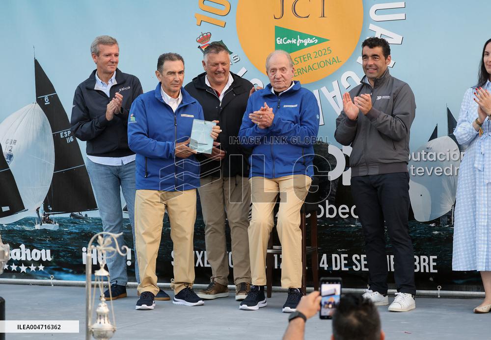 Awards Ceremony of the X Regata Rey Juan Carlos-El Corte Ingles Master - Sanxenxo