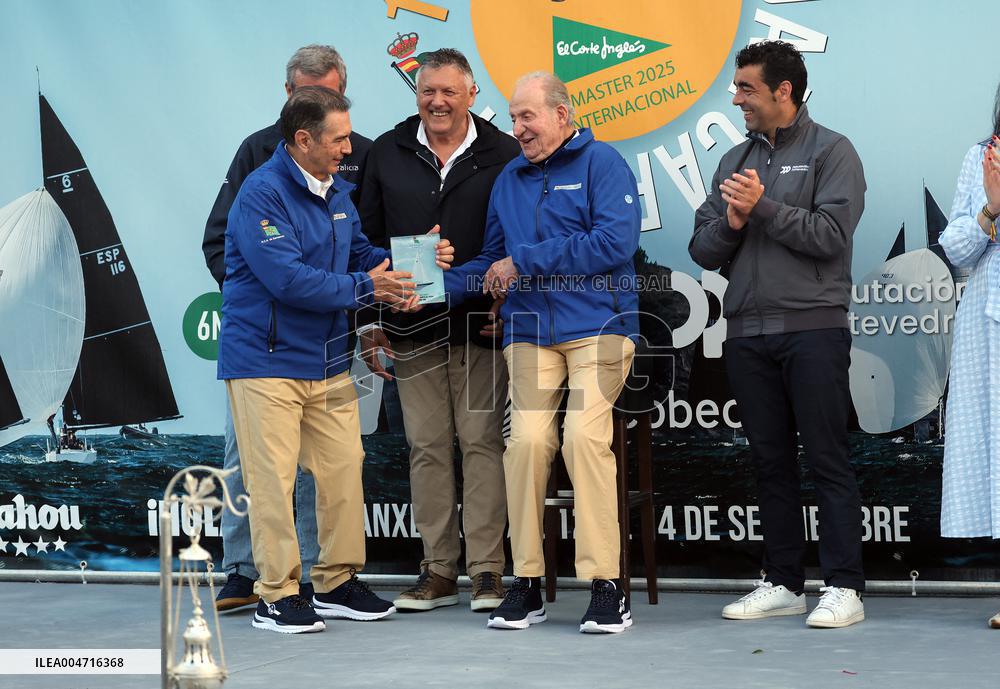 Awards Ceremony of the X Regata Rey Juan Carlos-El Corte Ingles Master - Sanxenxo