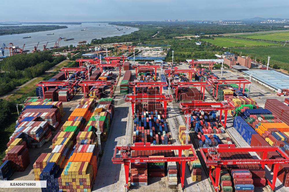 Added Value of Industries Above Designated Size Growth in August