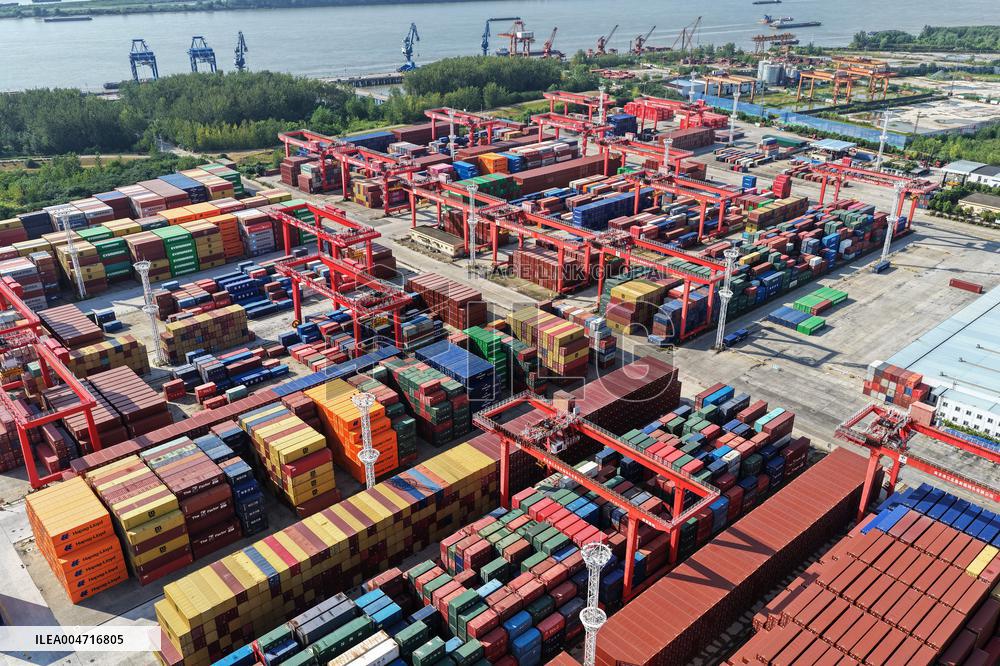 Added Value of Industries Above Designated Size Growth in August