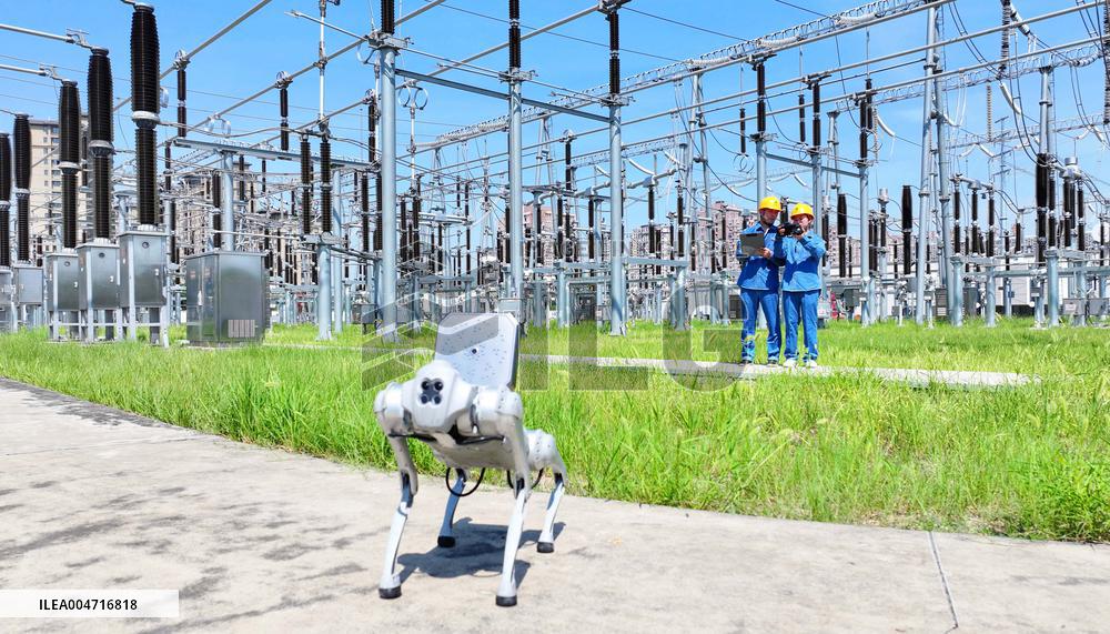 5G Quadruped Intelligent Inspection Robot