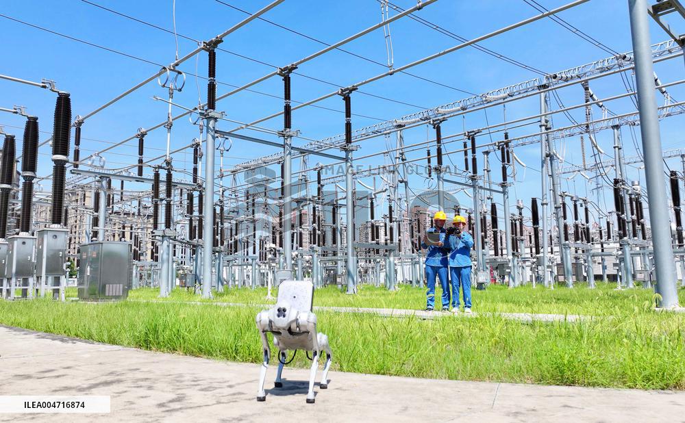 5G Quadruped Intelligent Inspection Robot