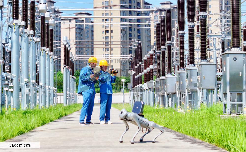 5G Quadruped Intelligent Inspection Robot