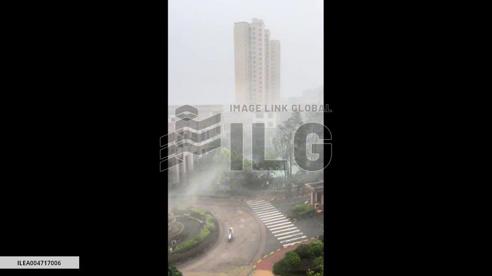 China: Typhoon Tapah Slams Into Guangdong With Fierce Winds and Torrential Rain