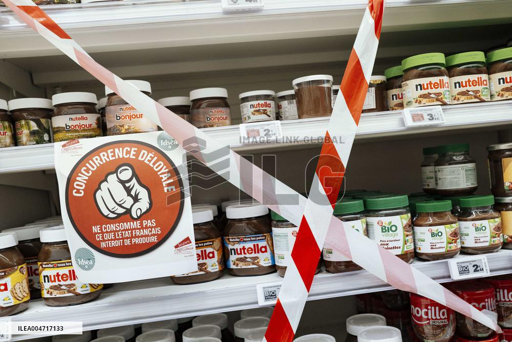 Farmers Protest in Supermarkets - France