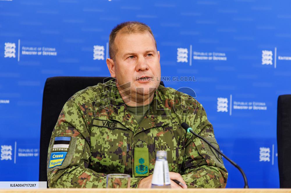 Press conference of the Ministry of Defence