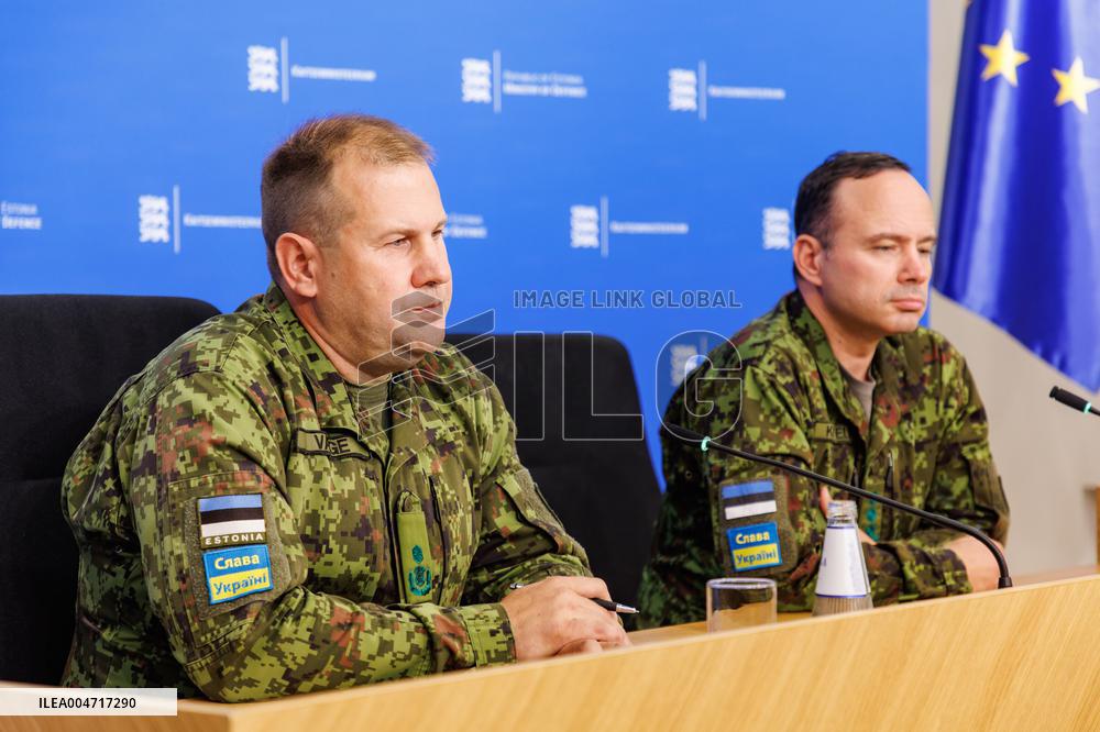 Press conference of the Ministry of Defence