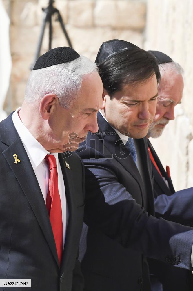 Marco Rubio in Jerusalem
