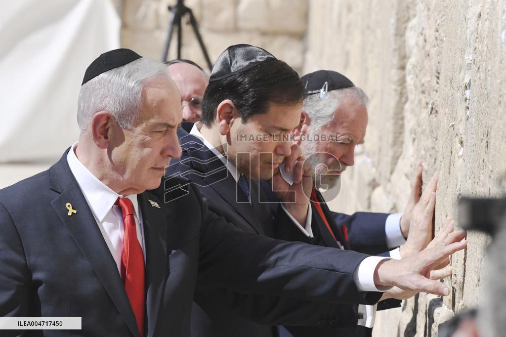 Marco Rubio in Jerusalem