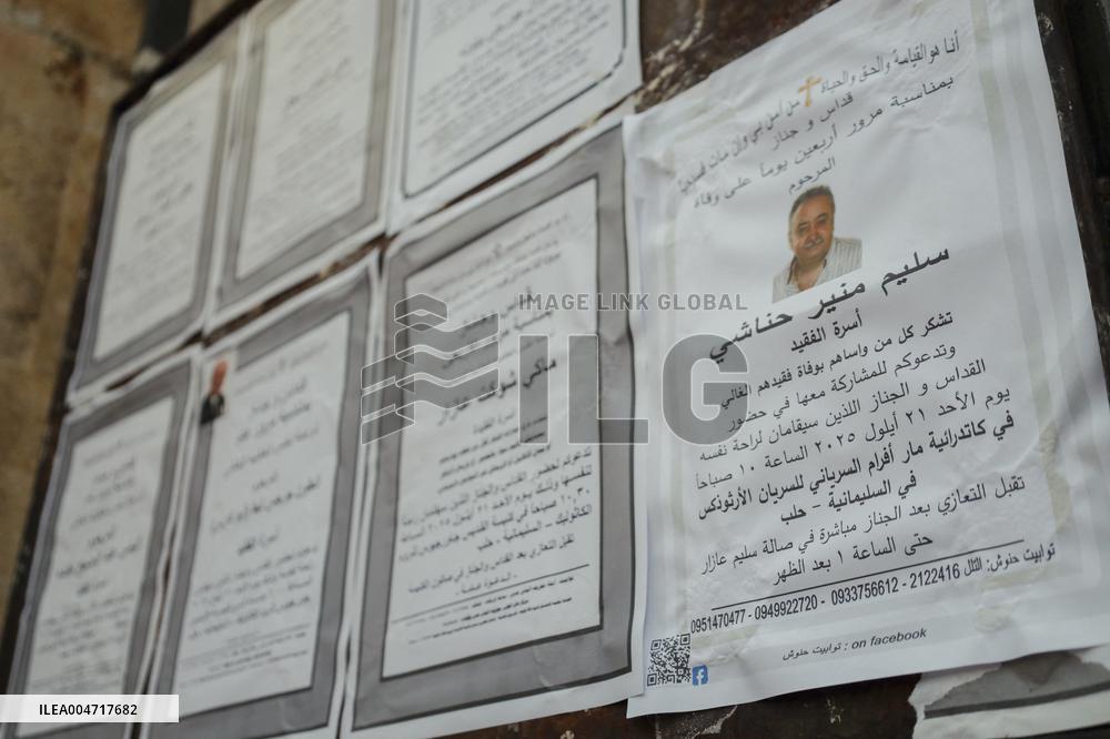 Aleppo Christians Mark Feast of the Cross