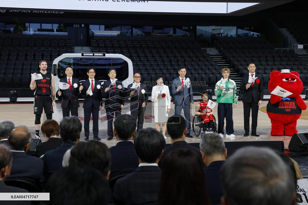 Toyota opens basketball venue