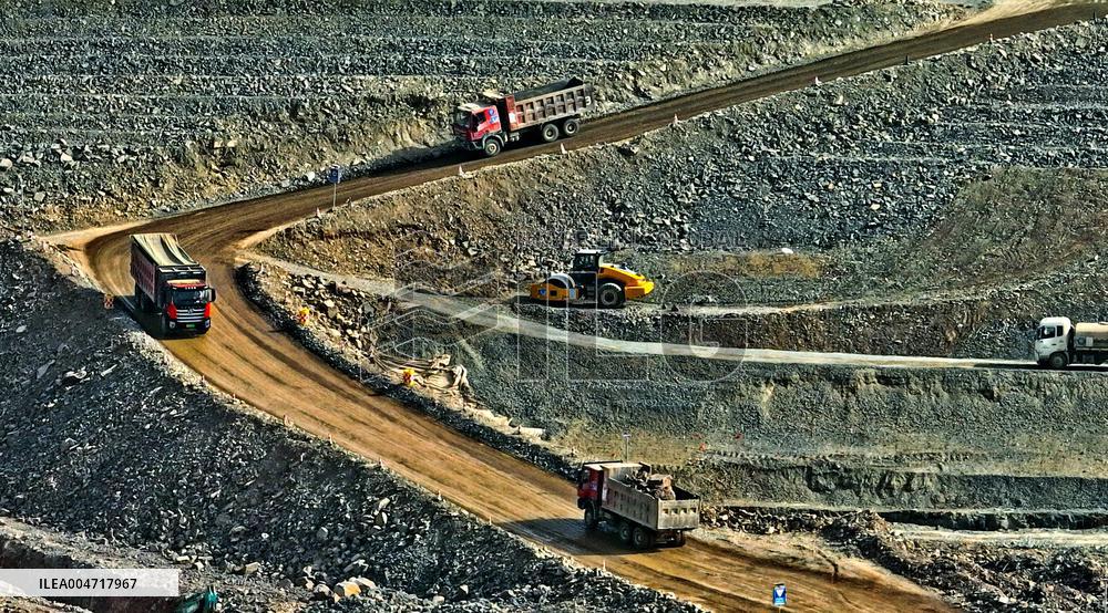 Pandaoshan Pumped Storage Power Station Upper Reservoir Construction in Zhangye