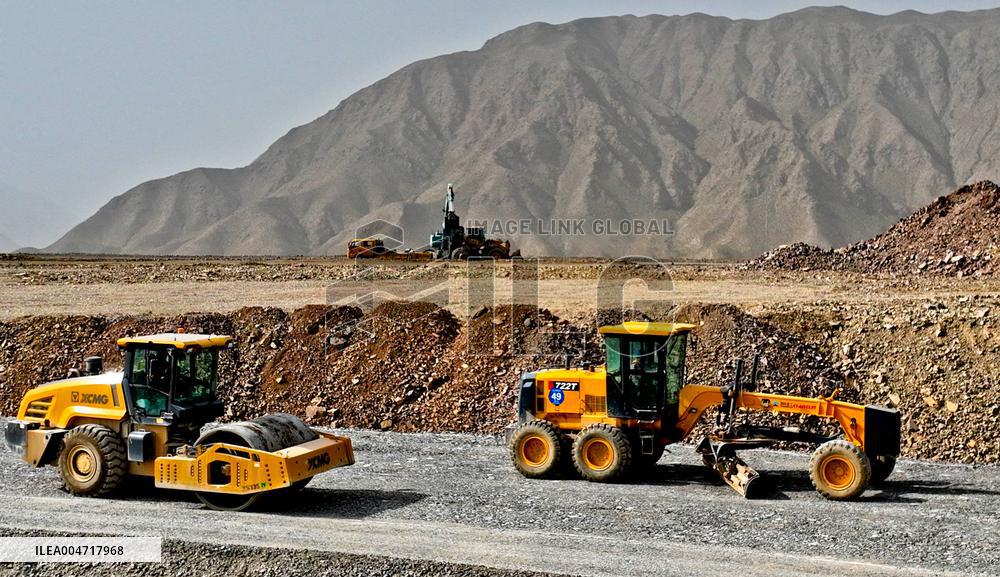 Pandaoshan Pumped Storage Power Station Upper Reservoir Construction in Zhangye