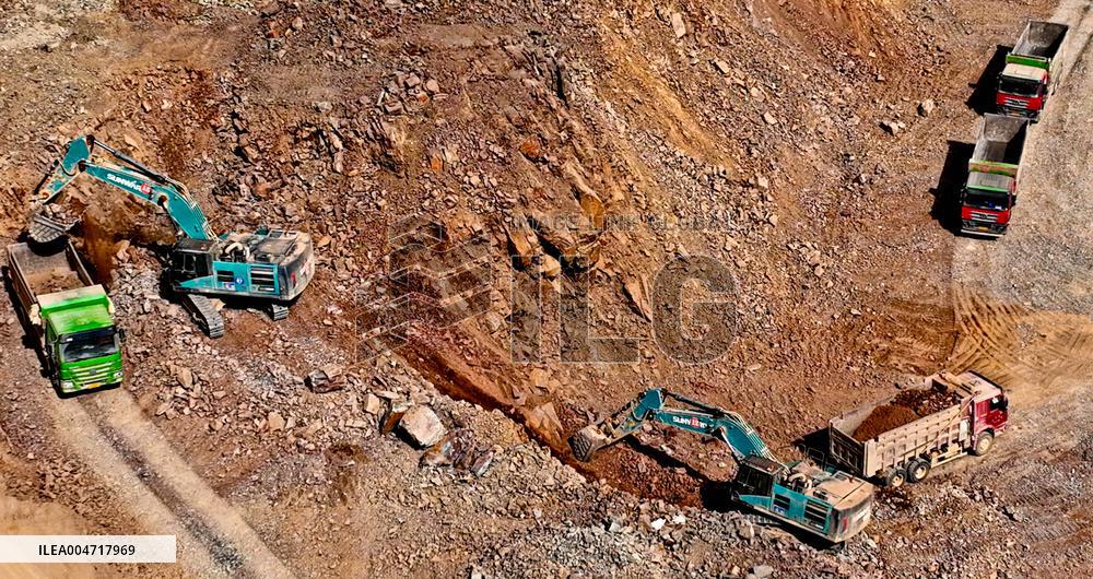 Pandaoshan Pumped Storage Power Station Upper Reservoir Construction in Zhangye