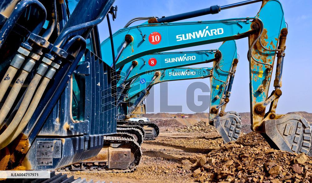 Pandaoshan Pumped Storage Power Station Upper Reservoir Construction in Zhangye